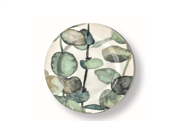 SATURNIA Green Tiffany, linea Ischia,Piatto piano 28 cm