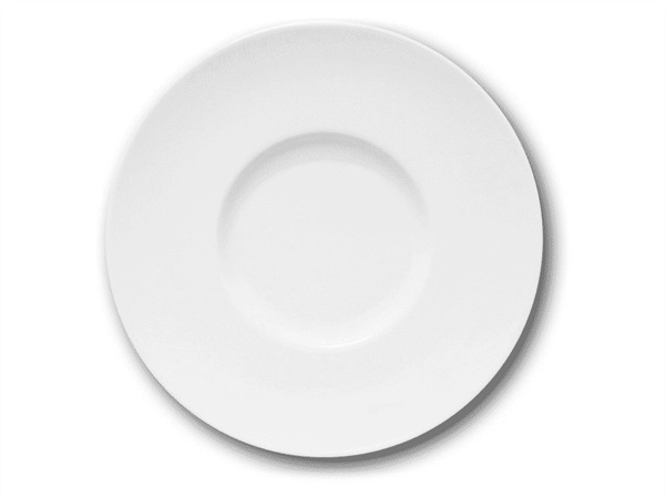 SATURNIA Napoli Bianco Piatto Piano Gourmet 31 cm