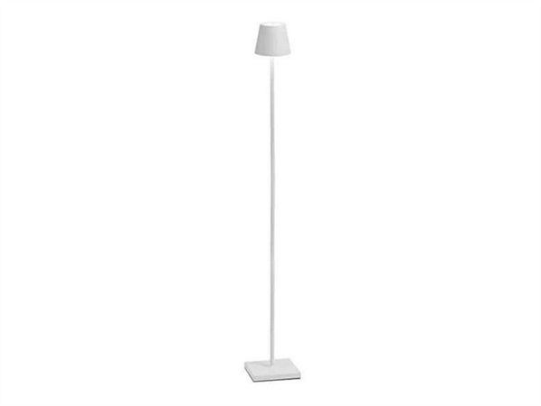 ZAFFERANO S.R.L. Poldina lampada piantana di zafferano - bianco opaco