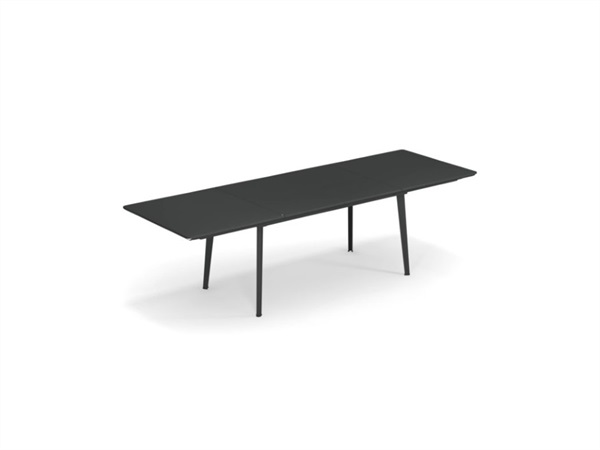 EMU Plus4 piano tavolo allungabile 160+110x90 Nero 24