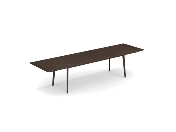 EMU Plus4 piano tavolo allungabile 220+110x90 Marrone D'India
