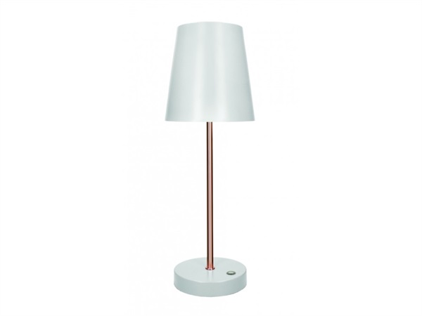 BRANDANI GIFT GROUP S.A.S. LAMPADA LED TOUCH ALTAIR BIANCA/ROSE GOLD METAL