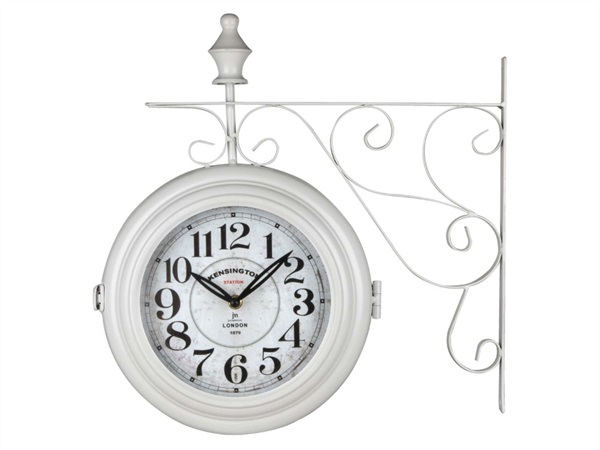 LOWELL Orologio da parete a bandiera mod. KENSINGTON Station -14753