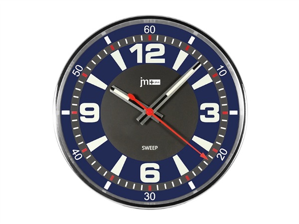 LOWELL Orologio da Parete Blu 14939