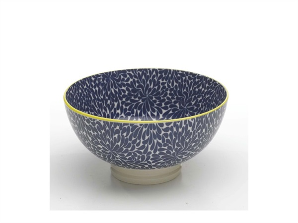 ZAFFERANO S.R.L. TUE BOWL ZAFFERANO - TAZZA IN PORCELLANA FANTASIA BLU