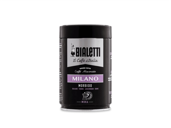 BIALETTI INDUSTRIE BARATTOLO MILANO MACINATO MOKA 250gr