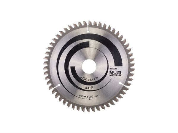 BOSCH Lama per seghe circolari 190x30mm
