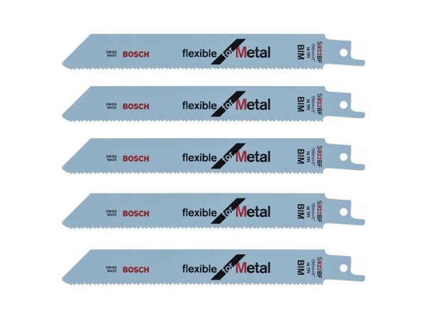 BOSCH Lama per sega universale s 922 bf, 5 pezzi