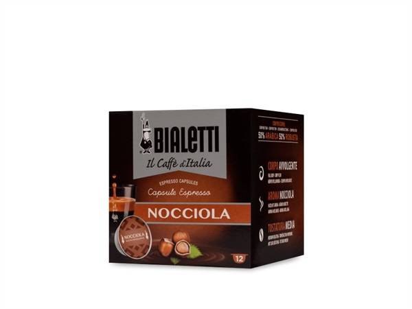 BIALETTI INDUSTRIE BOX 12 CAPSULE NOCCIOLA