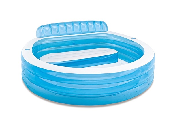Piscina family con poltrona - intex 57190 224x216x76 cm