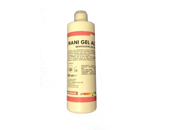 TRON Mani gel alcool, igienizzante per le mani, 500 ml