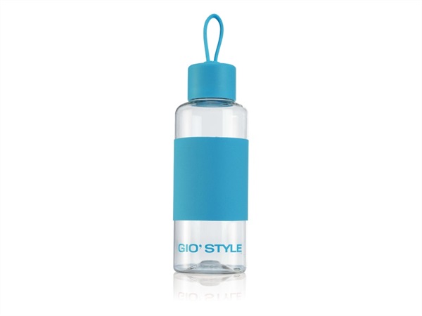 GIO STYLE Drink Bottle Easy Grip azzurra