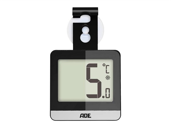 ADE Termometro per frigo e freezer digitale nero