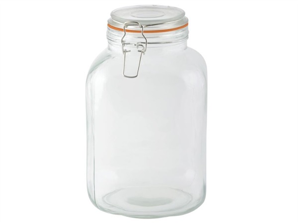 COUNTRY STYLE Barattolo in vetro con tappo 3 LT