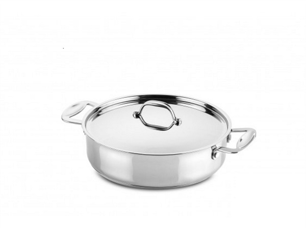 MEPRA S.P.A. Tegame 2 manici con coperchio 'Glamour Stone' diam. 26 cm