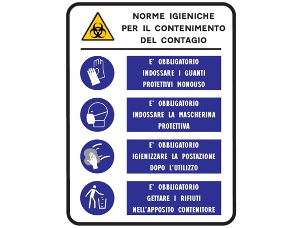 ITER Cartello aree produttive, alluminio scatolato, 40x60 cm