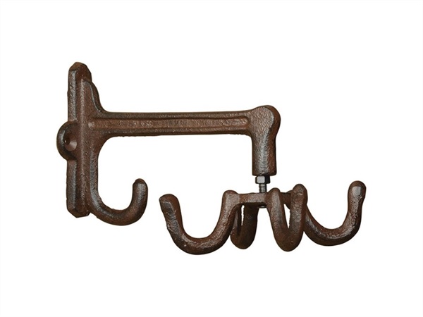 COUNTRY STYLE Appendino da Parete con Ganci ruotabili