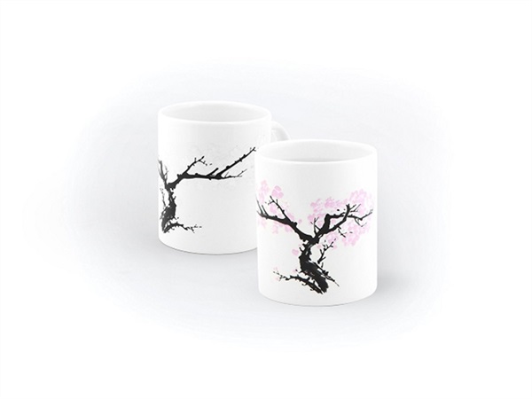 KIKKERLAND EUROPE Tazza caffè cherry blossom - kikkerland cu92