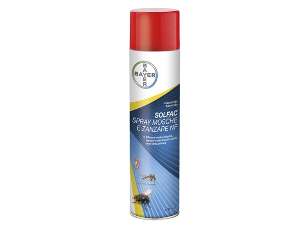 COLKIM SRL Solfac Spray Mosche e Zanzare, 400 ml