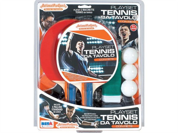 P. EMME GIOCHI RACCHETTE PING PONG RETE+PALLINE