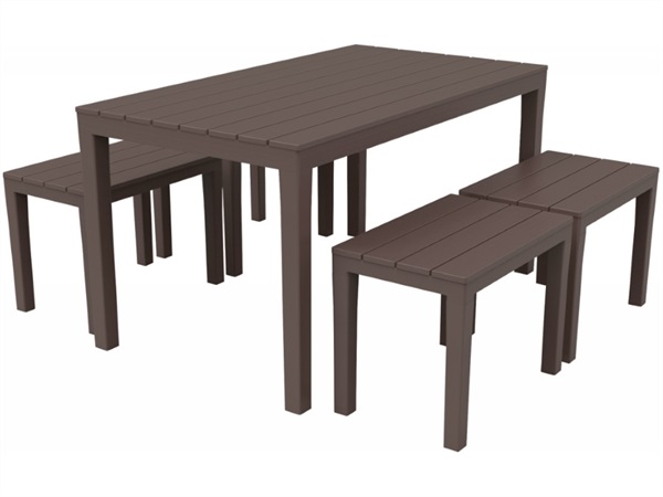 PROGARDEN SET SAMOA 5 pezzi, moka