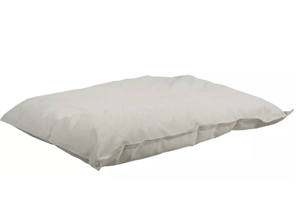 FIAM S.P.A. Cuscino imbottito/materassino Ulisse,in textil impermeabile, da esterno,bianco e beige