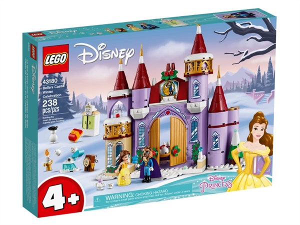 LEGO Lego Disney La festa d'inverno al castello di Belle , 43180
