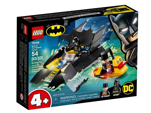 LEGO Lego Batman All'inseguimento del Pinguino con la Bat-barca! , 76158