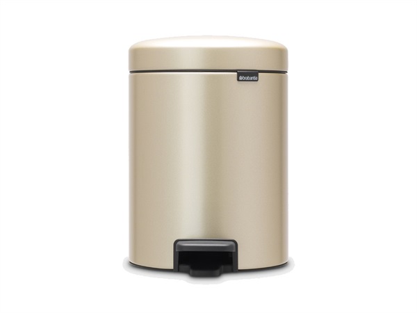 BRABANTIA Newicon a pedale pattumiera 5 litri - champagne