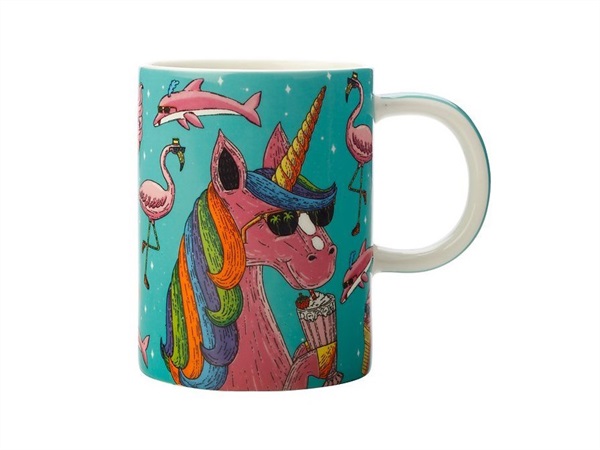 MAXWELL & WILLIAMS Mulga the Artist Mug 450ML Unicorn