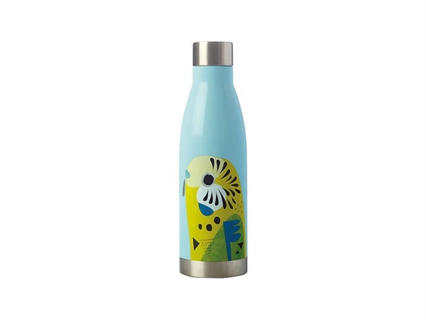 MAXWELL & WILLIAMS Pete Cromer Borraccia a doppia parete isolata 500ml Budgerigar