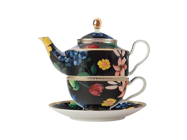 MAXWELL & WILLIAMS Contessa Tea For One con Infusore 380ML Nero