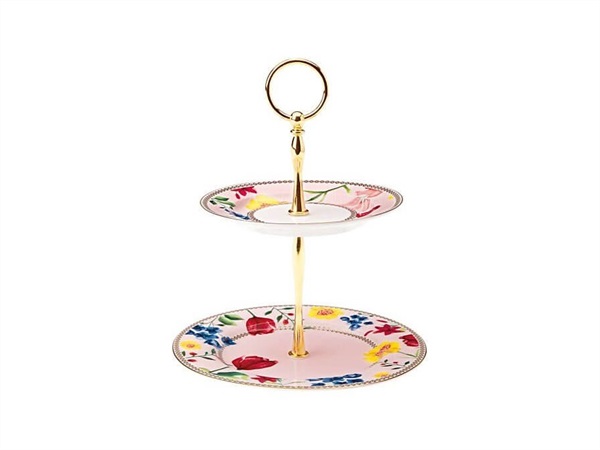 MAXWELL & WILLIAMS Contessa Alzata per torta a 2 livelli rosa