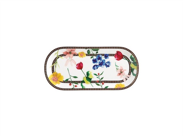 MAXWELL & WILLIAMS Contessa Vassoio Oblungo Bianco GB 25x11.5cm