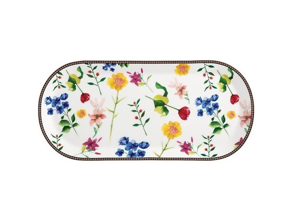 MAXWELL & WILLIAMS Contessa Vassoio Oblungo bianco GB 42x19.5cm