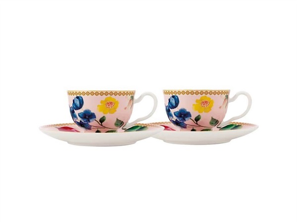 MAXWELL & WILLIAMS Contessa set 2 tazzine caffè 85 ml, rosa