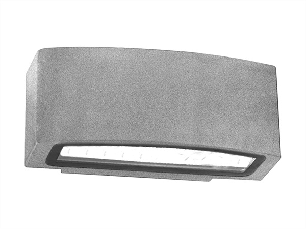 NOVA LINE Applique da esterno, michelangelo, silver