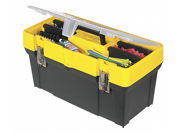 STANLEY BLACK & DECKER ITALIA Cassetta clear lid 19"