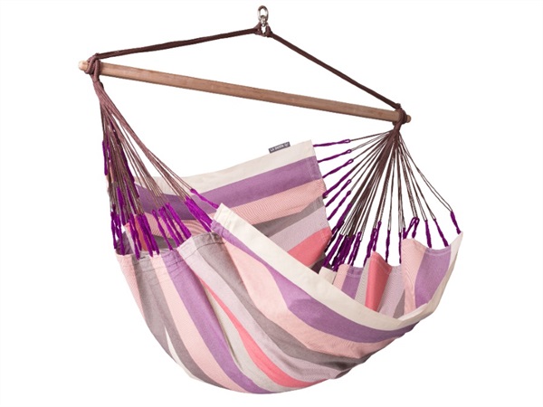 LA SIESTA Domingo Plum, Sedia pensile lounger outdoor