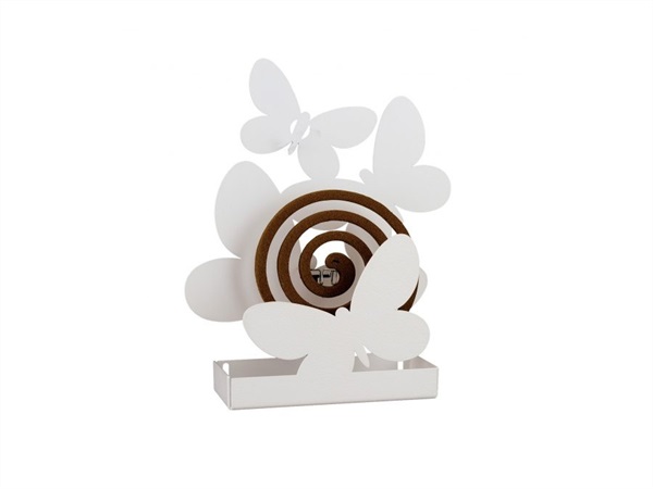 ARTI & MESTIERI Porta Zampirone Farfalle da tavolo, bianco
