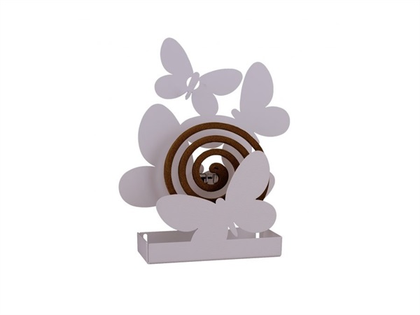 ARTI & MESTIERI Porta Zampirone Farfalle da tavolo, lavanda