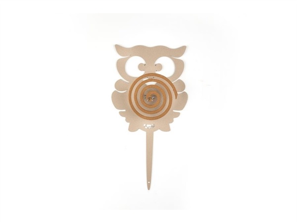 ARTI & MESTIERI Porta Zampirone Gufo da vaso, beige