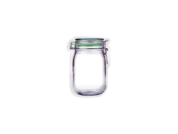 Busta vaso per alimenti con zip - kikkerland cu145