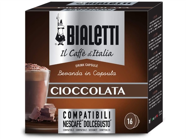 BIALETTI INDUSTRIE Capsule compatibili dolcegusto cioccolato