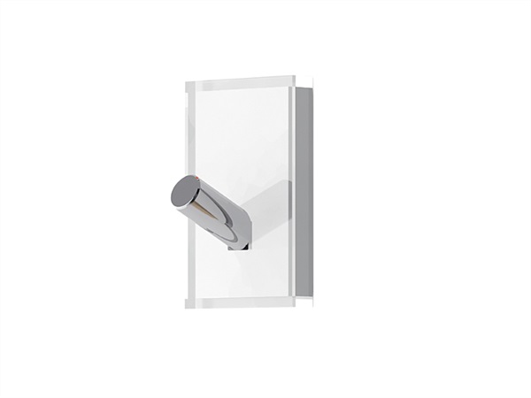GEDY SPA Appendiabiti singolo g-rainbow, bianco