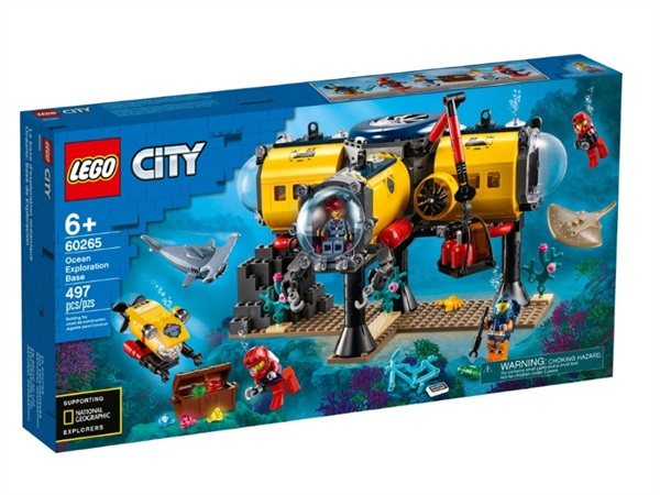 LEGO Lego city, Base per esplorazioni oceaniche 60265