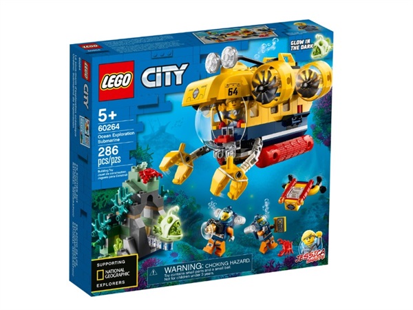 LEGO Lego city, Sottomarino da esplorazione oceanica 60264