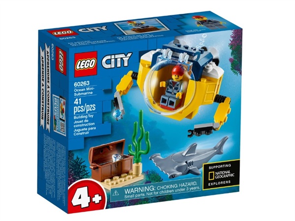 LEGO Lego city, Minisottomarino oceanico 60263
