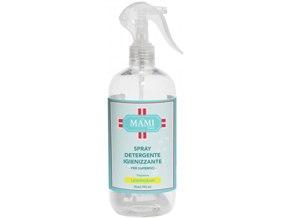 MAMI MILANO Spray detergente igienizzante lemongrass, 500 ml