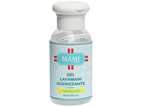 MAMI MILANO Gel igienizzante mani lemongrass, 80 ml